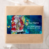 SANTA UND SAX, CHRISTMAS FERIENPARTY Blue (Insitu)