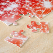 Santa und Schlitten Puzzle (Seite)