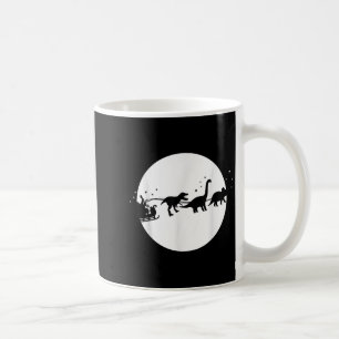 Santa und sein Dinosaurier-Schlittenfahrt, T-Rexma Kaffeetasse
