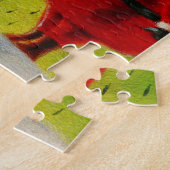 Santa und sein Rentier Puzzle (Seite)