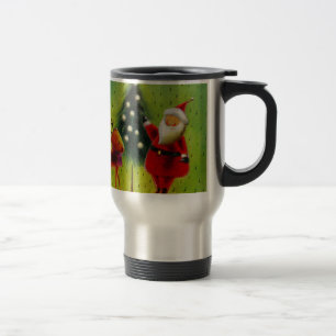 Santa und sein Rentier Reisebecher