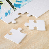 Santa und sein Schlitten Puzzle (Seite)