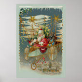 Santa und seine Phantastische Maschine Poster (Vorne)