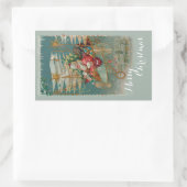 Santa und seine Phantastischen Aufkleber für die F (Tasche)