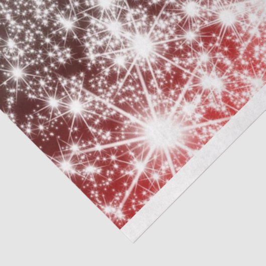 Santa und Sleigh Seidenpapier (Ausschnitt)