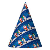 Santa und Snowman Partyhütchen (Links)