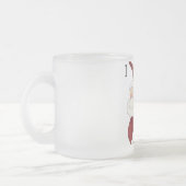 Santa und Snowmen T - Shirt und Geschenke Mattglastasse (Links)