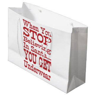 Santa Underwear Große Geschenktüte