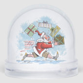Santa Unprepared snow globe Schneekugeln (Rückseite)