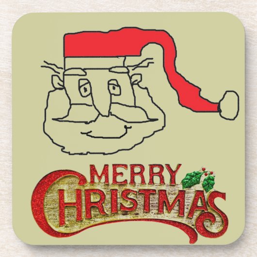 Santa Untersetzer (Vorderseite)