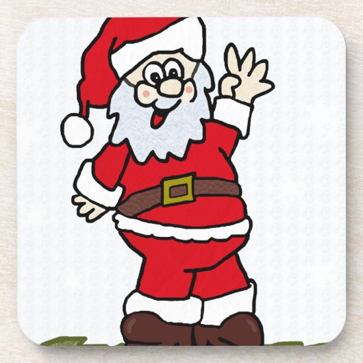 Santa Untersetzer (Vorderseite)