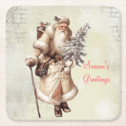 Santa Untersetzer (Vorderseite)