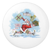 Santa Unvorbereitete Keramik Keramikknauf (Vorderseite)