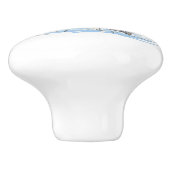 Santa Unvorbereitete Keramik Keramikknauf (Seitenansicht)