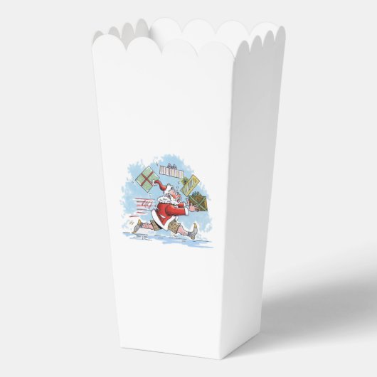 Santa Unvorbereitete Popcornboxen Geschenkschachtel (Vorderseite)