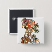 Santa Up a Lady Button (Vorne & Hinten)