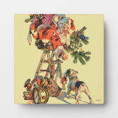 Santa Up a Lady Fotoplatte (Vorderseite)