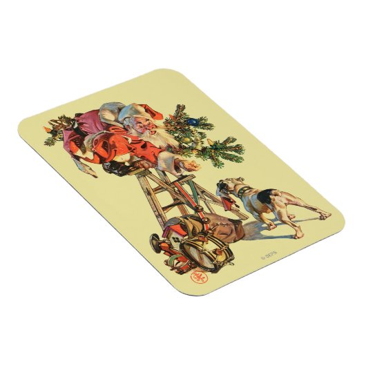 Santa Up a Lady Magnet (Rechte Seite)