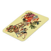 Santa Up a Lady Magnet (Linke Seite)