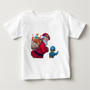 SANTA VINTAG 2 BABY T-SHIRT