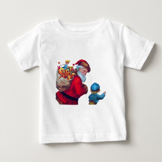 SANTA VINTAG 2 BABY T-SHIRT (Vorderseite)