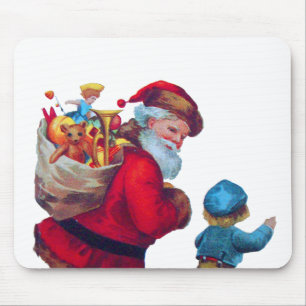 SANTA VINTAG 2 MOUSEPAD