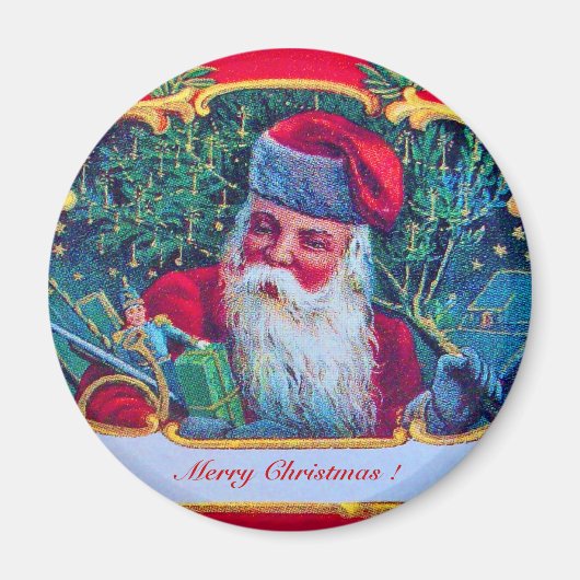 SANTA VINTAG MAGNET (Vorne)