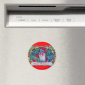 SANTA VINTAG MAGNET (In Situ (Geschirrspüler))