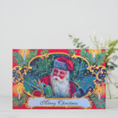 SANTA VINTAGE CHRISTMAS BRIEFPAPIER (Stehend Vorderseite)