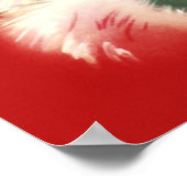 Santa Vintage Poster (Ecke)