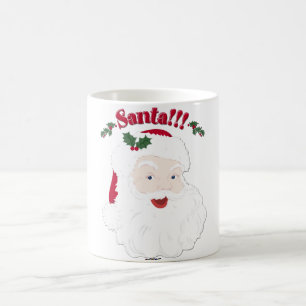 Santa! Vintager WeihnachtsWeihnachtsWeihnachtsWeih Kaffeetasse