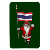 Santa Visiting Thailand Magnet (Vertikal)