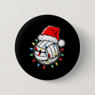 Santa Volleyll Ll Shirt Männer Jugend Jungen Weihn Button