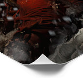 Santa VS Krampus Poster (Ecke)