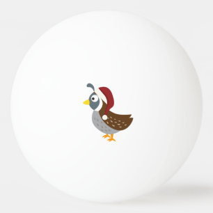 Santa Wachtel Tischtennisball