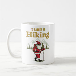 Santa Wandern Kaffeetasse