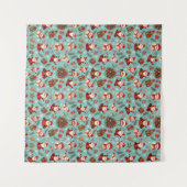 Santa Wandteppich (Vorderseite (Horizontal))