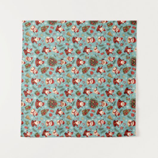 Santa Wandteppich (Vorderseite (Horizontal))