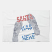 Santa war hier handtuch (Horizontal)