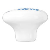 Santa war hier keramikknauf (Seitenansicht)