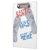 Santa war hier klemmbrett (Links)