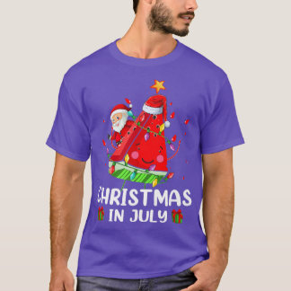 Santa Watermelon Weihnachten Weihnachten Weihnacht T-Shirt