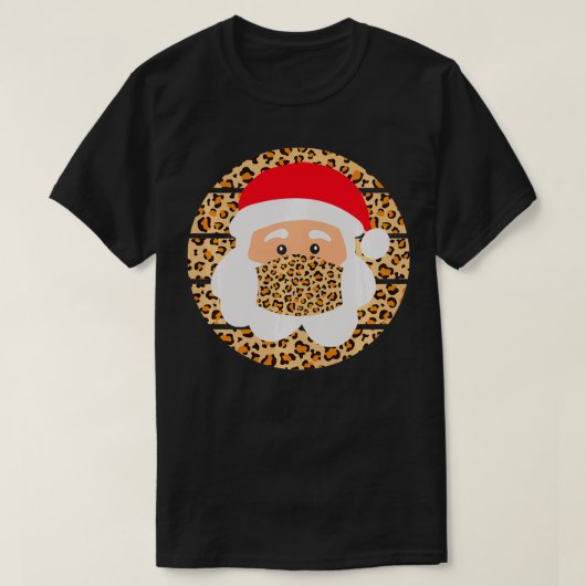 Santa Wearing Mask Santa Quarantine Christmas Le T-Shirt (Design vorne)