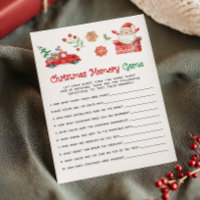 Santa Weihnachts-Spiel zum Merken