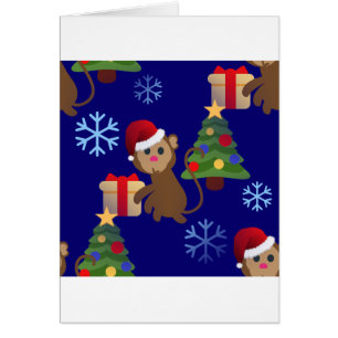 Santa Weihnachtsaffe Emoji