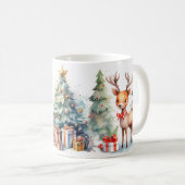 Santa-Weihnachtsbecher Kaffeetasse (VorderseiteRechts)