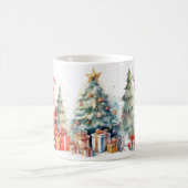 Santa-Weihnachtsbecher Kaffeetasse (Mittel)