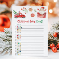Santa Weihnachtslied Emoji Spiel