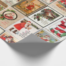 Santa-Weihnachtspapier