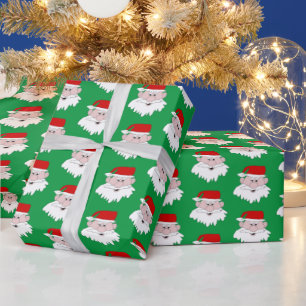 Santa-Weihnachtspapier Geschenkpapier